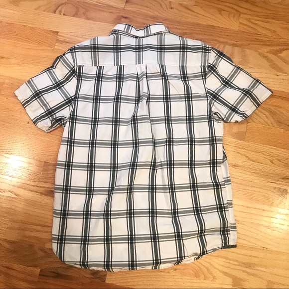 VANS Short Sleeve Plaid Button Down - Picture 2 of 8
